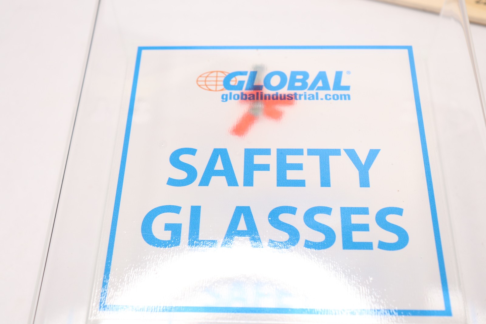 Global Industrial Acrylic Safety PPE Dispenser Clear