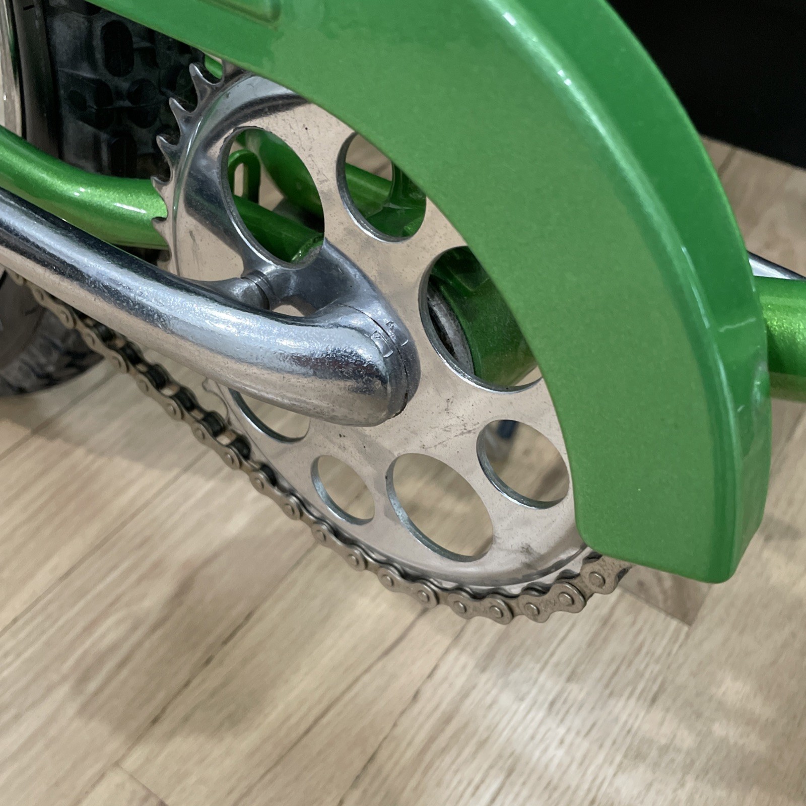 Schwinn Stingray 1963 1/2 Flamboyant Lime Green Solo Polo (Beautiful)