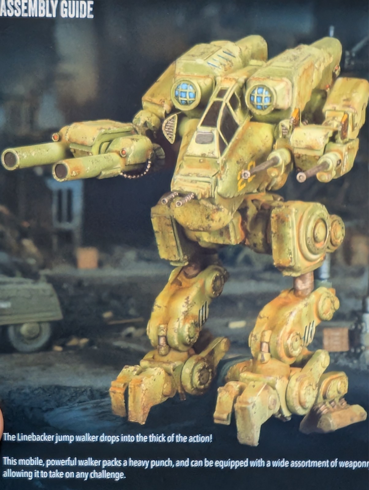 M2A5 Linebacker Medium Walker, Konflikt 47, Warlord Games