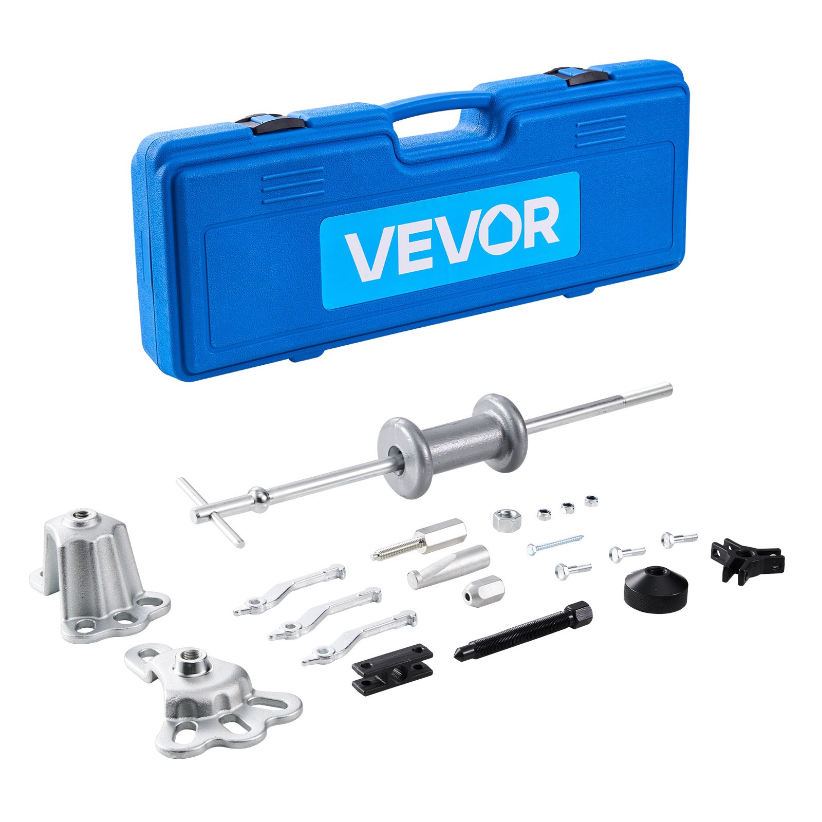 VEVOR 9-Way Slide Hammer Puller Set Front Rear Wheel Hub Bearing Remover 15PCS