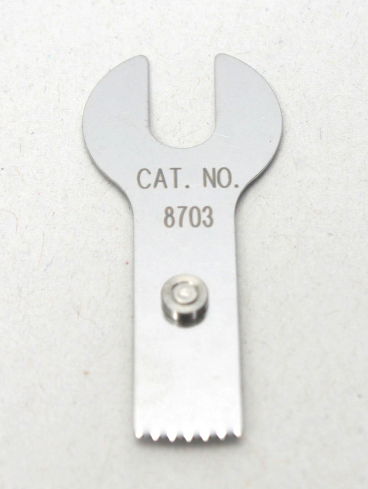 Linvatec 9mm Oscillating Saw Blade 8703 w/ 12mm Depth Stop for Zimmer Hall