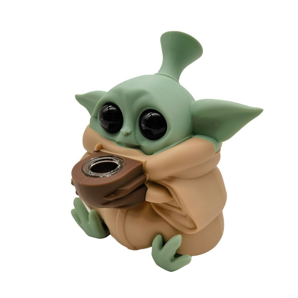 Random Blind Box Hookah Silicone & Glass Smoking Water Pipe Bong with Bowl USA