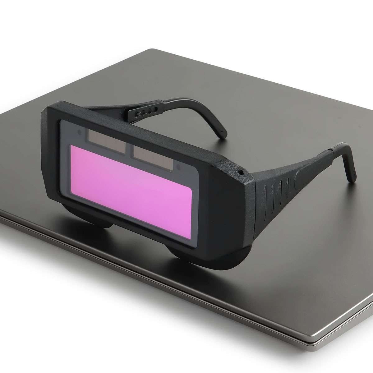 2Pcs Welding Glasses Auto Darkening Goggles Safety Automatic Dimming Welder Arc