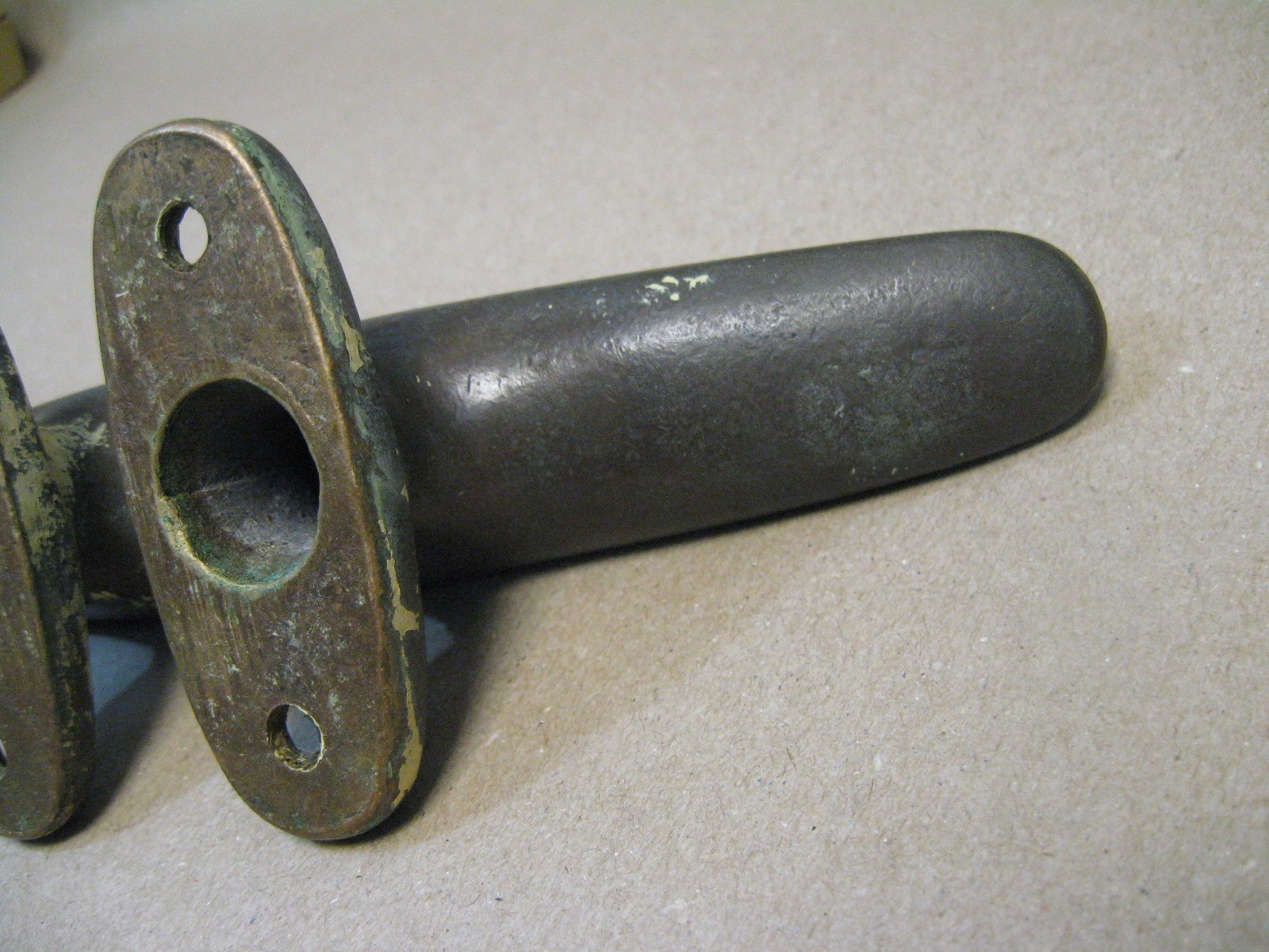 Antique Vtg 8" Solid Bronze Boat Sailboat Marine Mooring Cleat