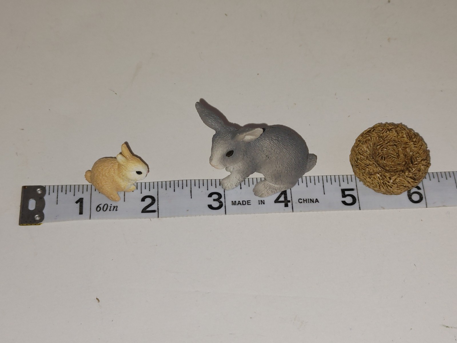 Schleich Bunny Rabbit 2016 Figure Nest Easter Figurine 3 piece