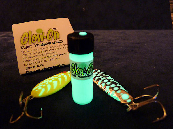 Glow-On ORIGINAL Glow Paint For Gun Sights, Fishing Lures, 4.6 ml Vial, Bright