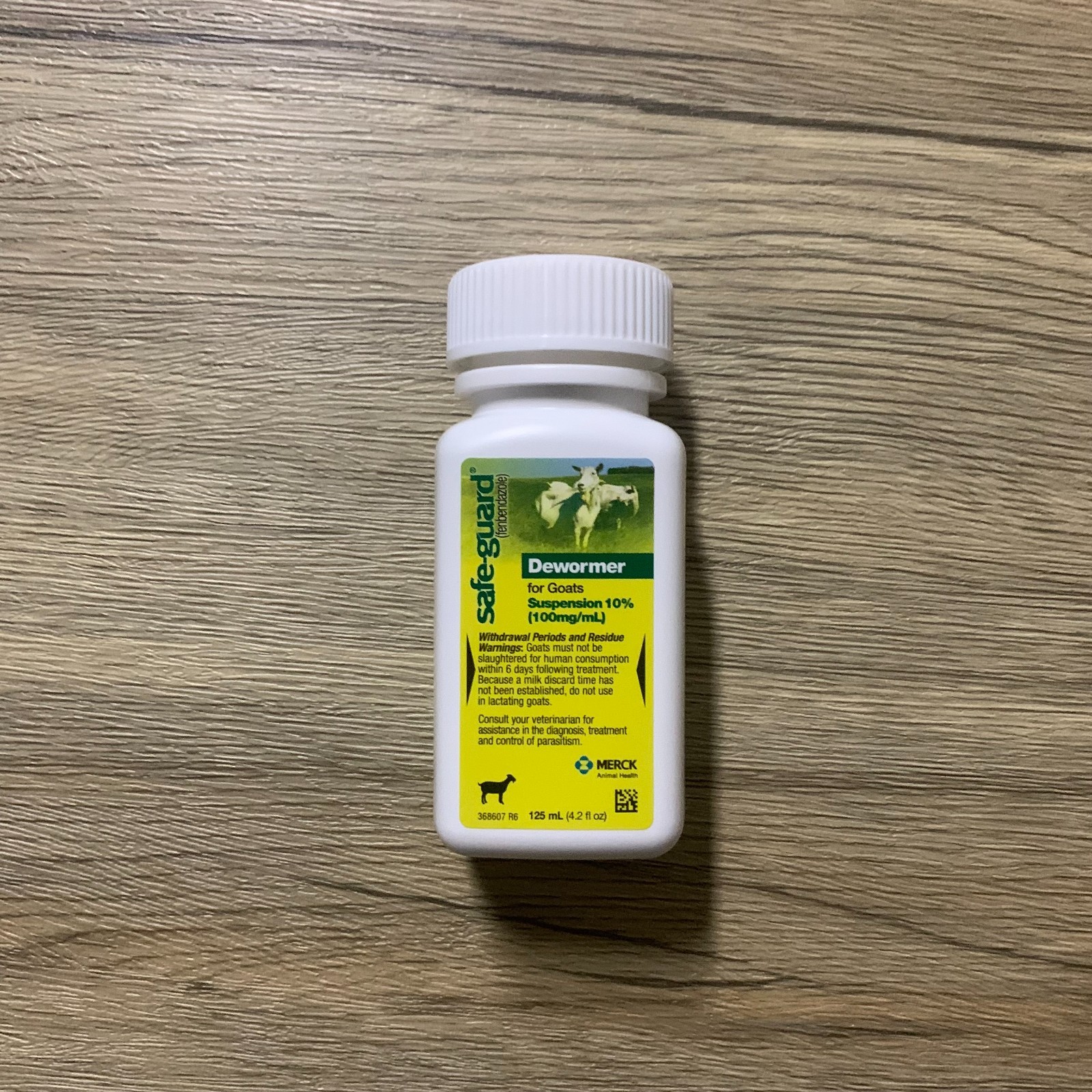 Safe-Guard Goat Dewormer 125 mL Fenbendazole by Merck