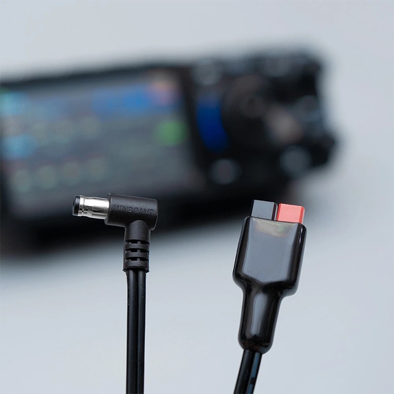 New FTX-1F DC Power Cable For YAESU FTX-1 with Ferrite Core 18AWG 90cm/3ft