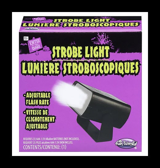 NEW - LED Intense Adjustable Strobe Light - sealed