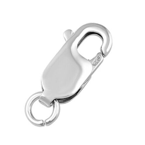 1pc, Sterling Silver 925 Lobster Claw Clasp, Made in Italy Wholesale All Sizes