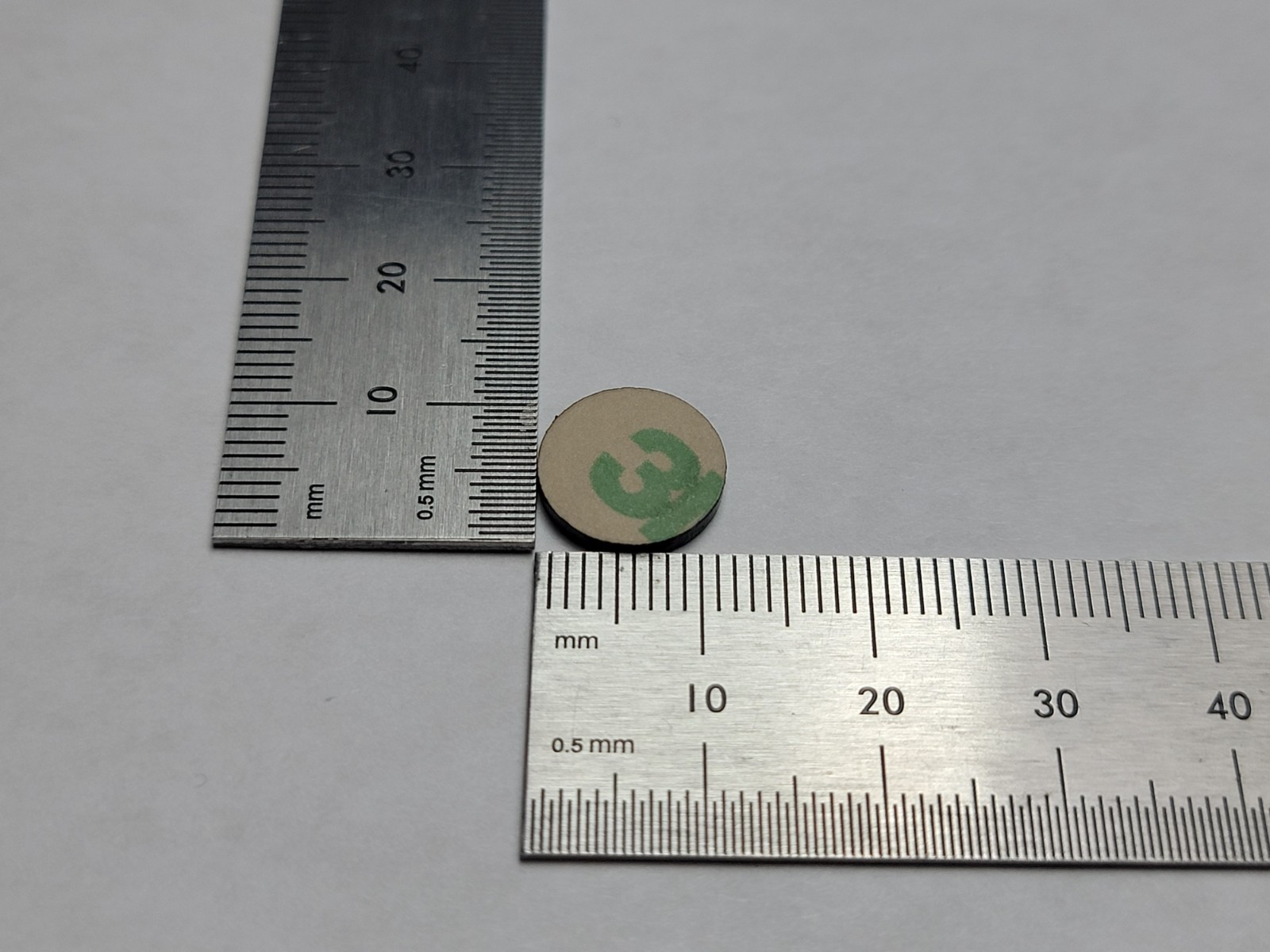 SME Headshell Badge Logo Premium Silver Vintage Diagonal Style With Adhesive