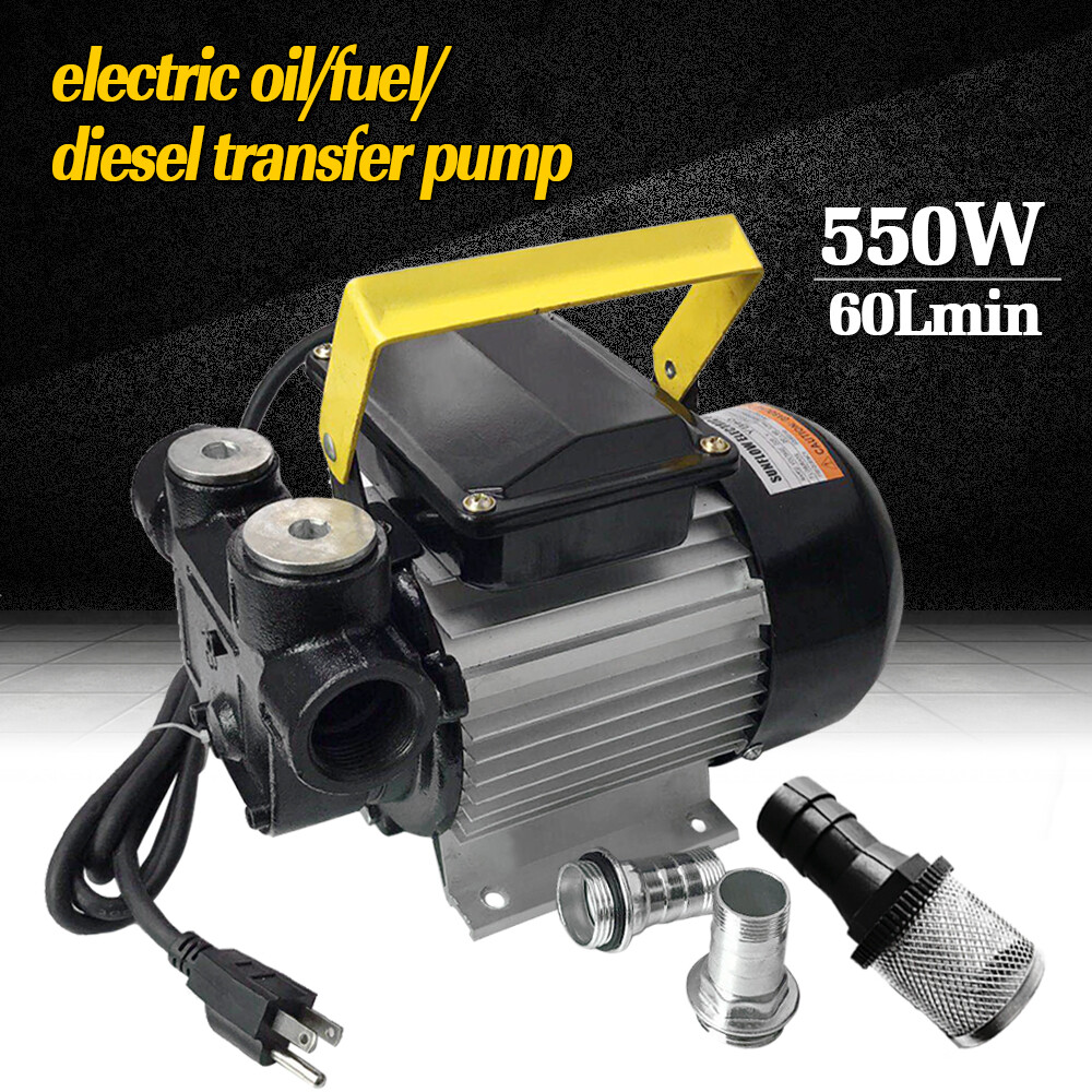 110V AC 16GPM Oil Transfer Pump Fuel Diesel Kerosene Biodiesel Pump Self Priming