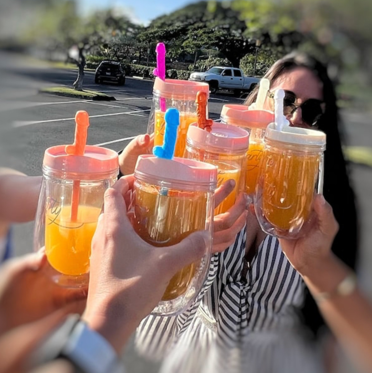 50 Penis Straws Bachelorette Party Supplies Decorations Favor Cup Drinking Fun