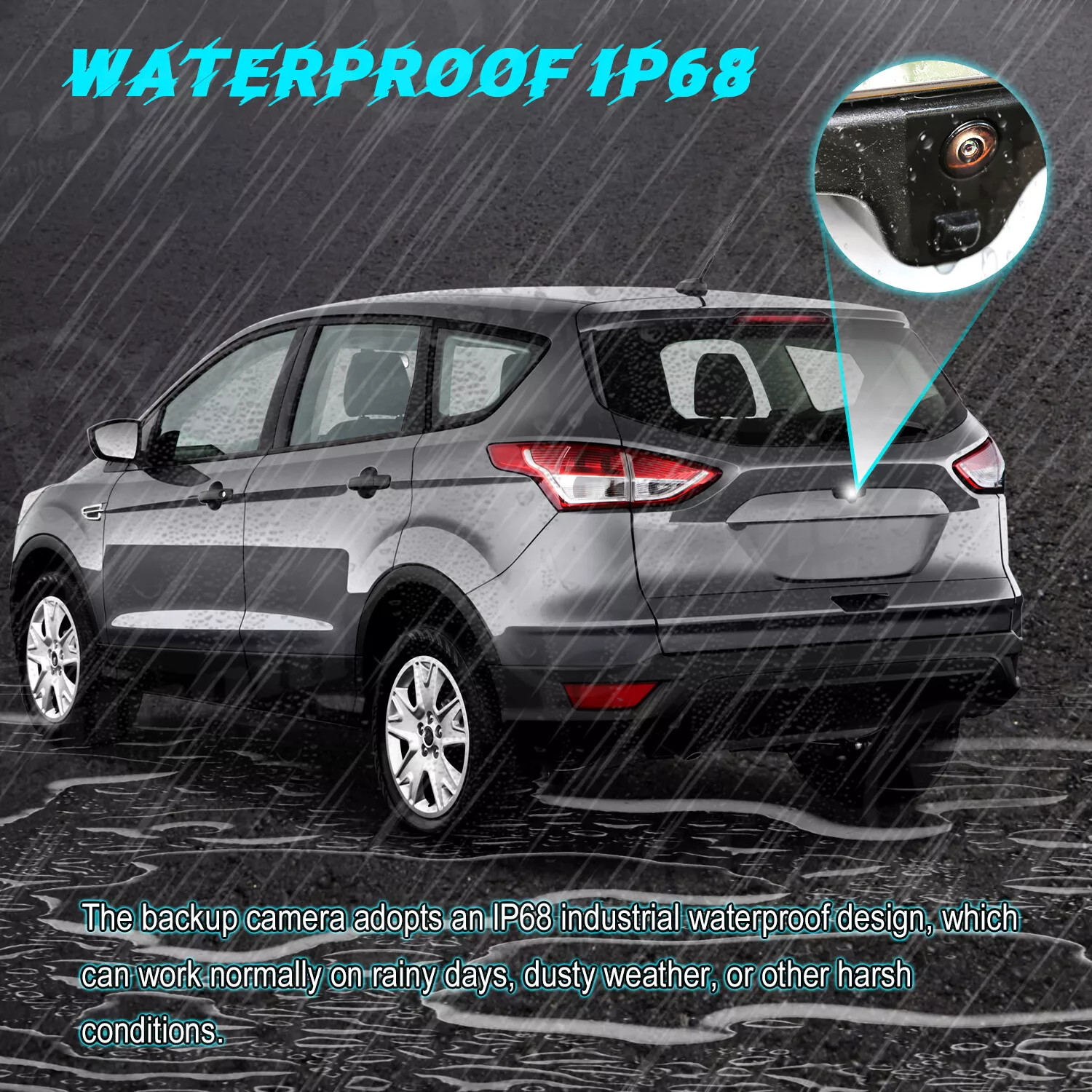 OEM Genuine Rear View Back Up Camera For Ford Escape 2014-2016 EJ5Z-19G490-A