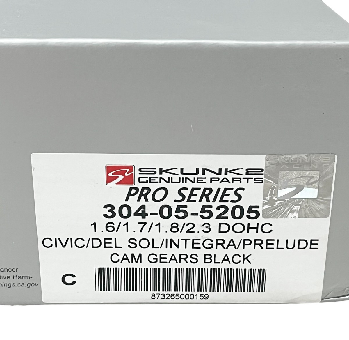 Skunk2 Cam Gears Black Honda Civic B16A Acura Integra GSR B18C1 Type R B18C5 B18
