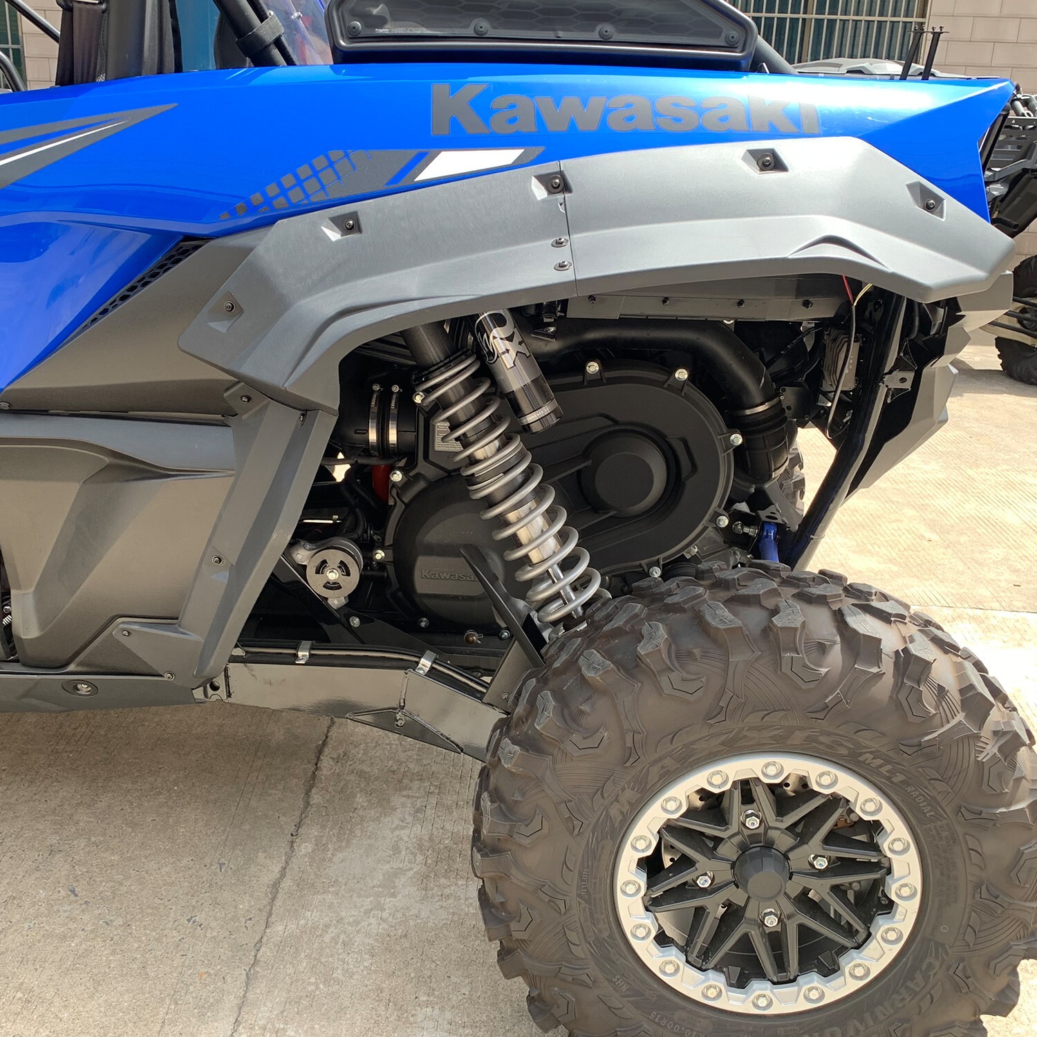 Extended Fender Flares Compatible with Kawasaki KRX 1000 20-23,for 99994-1324