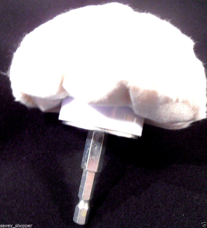BUFFING 4" INCH MUSHROOM BUFFING/POLISHING THICK PAD FOR DRILL