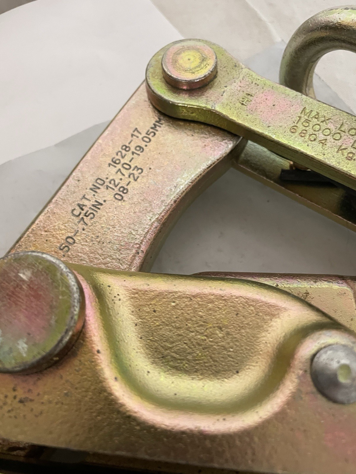 Klein Tools 1628-17 Cable Puller Jaw Grip Style 15,000LB SAFE LOAD 1/2" - 3/4"