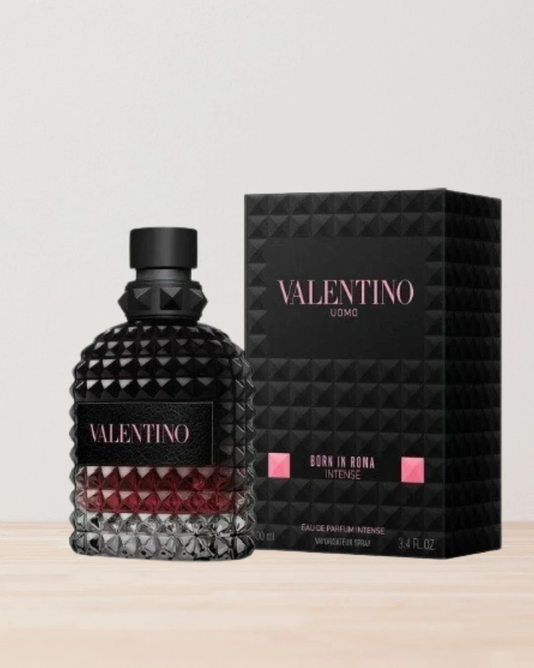 VALENTINO UOMO Born In Roma Intense EDP Spray 3.4 Oz / 100 ml Perfume for Men...
