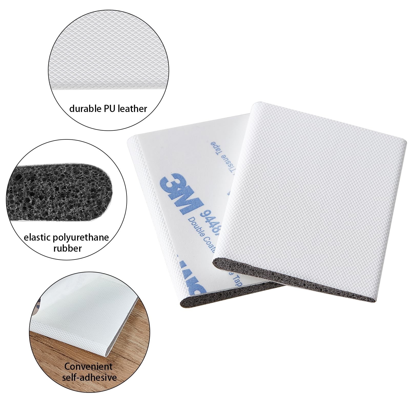 6 Pcs Self Adhesive Door Corner Seals Exterior Door Frame Seal Pads