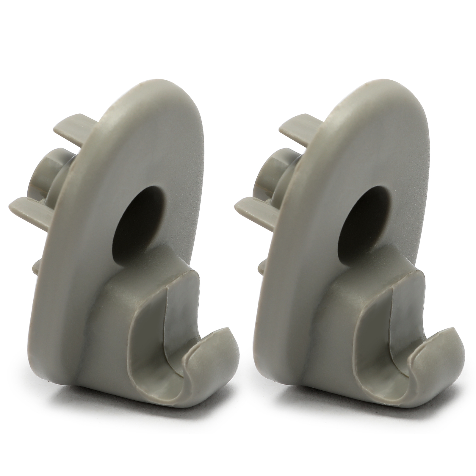 Pair of Sun Visor Hook Clips Replacement For Dodge Nitro Jeep Liberty 2005-2012