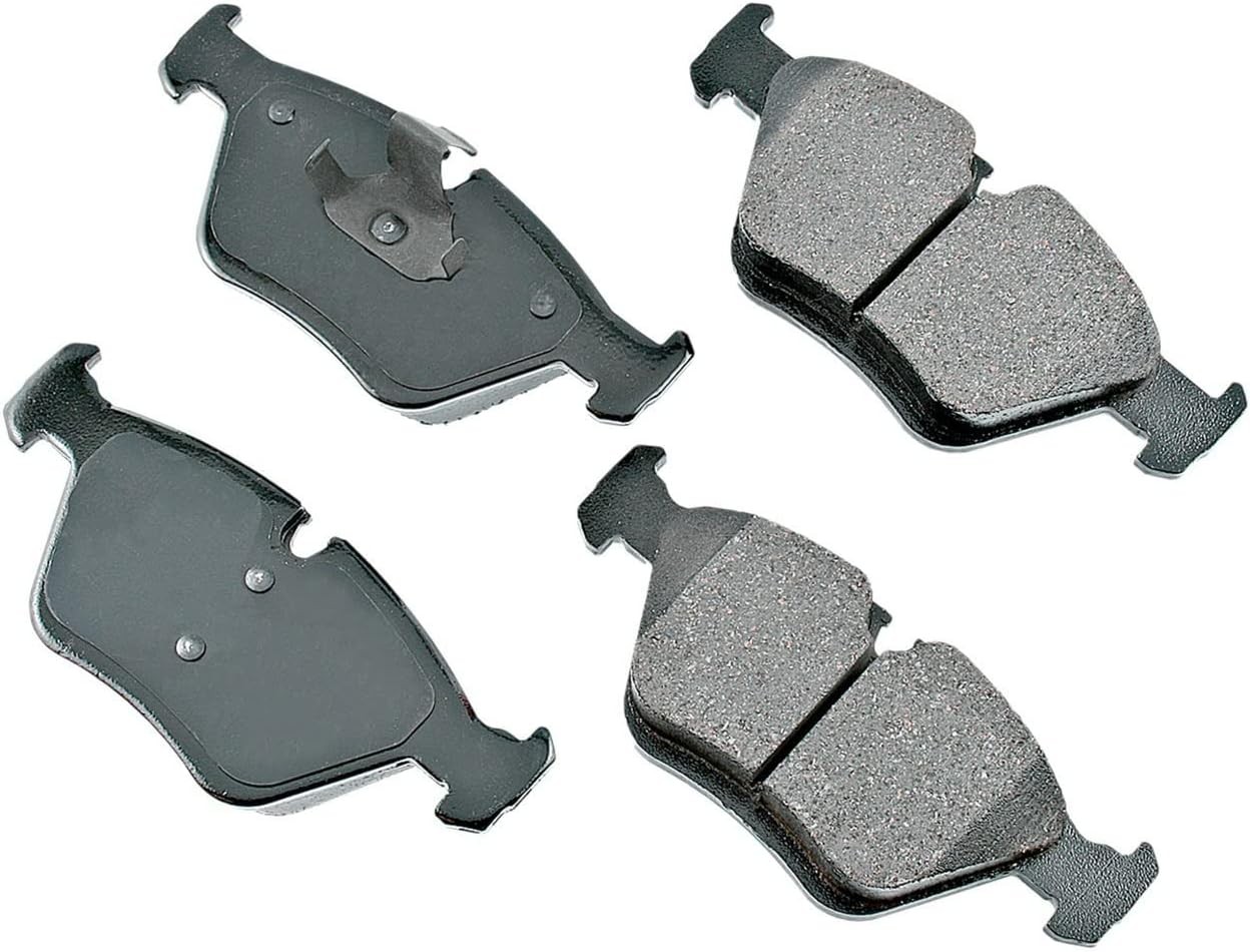 Front Disc Brake Pad Set OES AKEBONO EUR946 for BMW 330i, X3