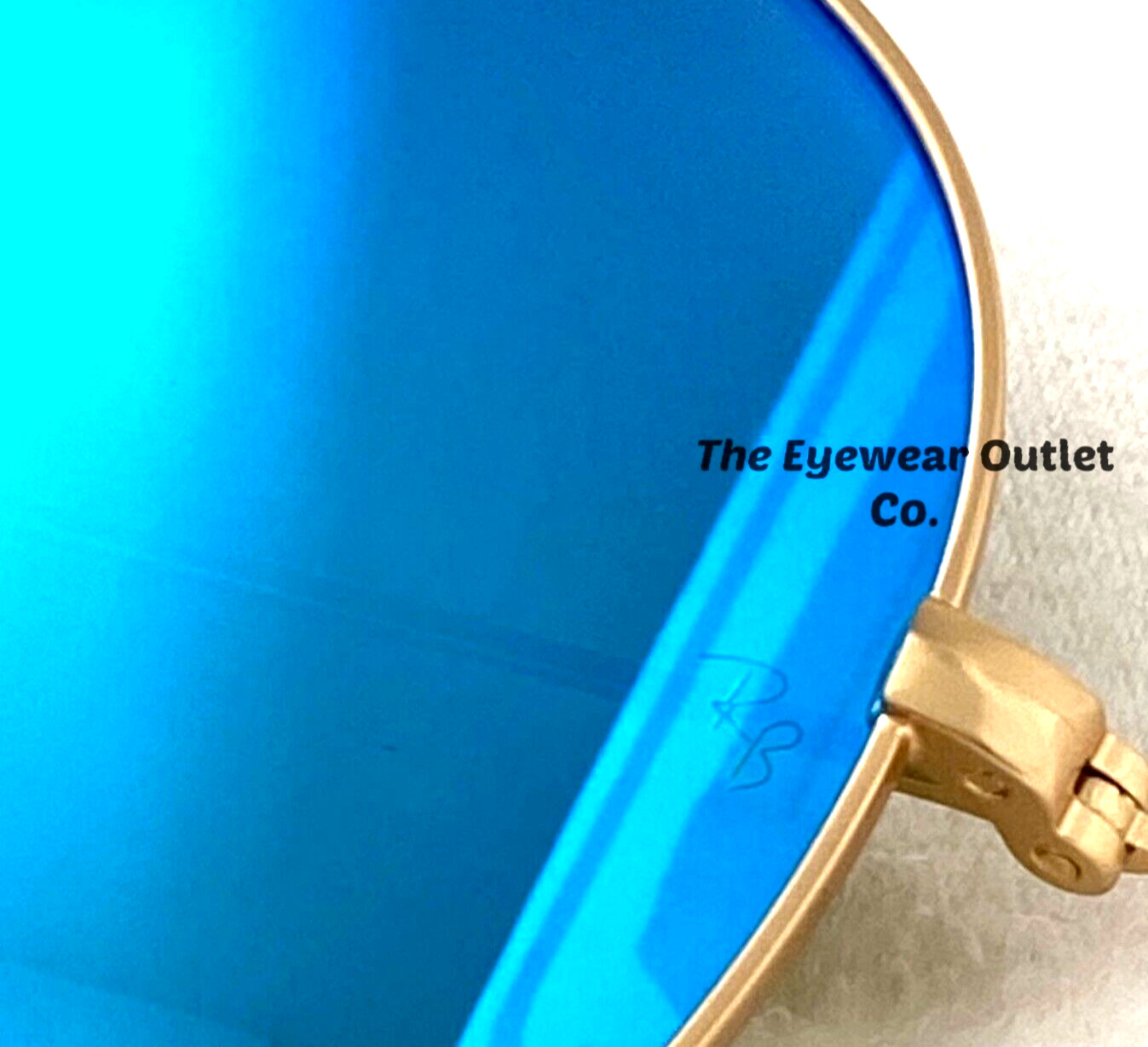 Store Display Rayban Aviator Blue Mirror RB3025 Standard 58 /Large 62 Men Women