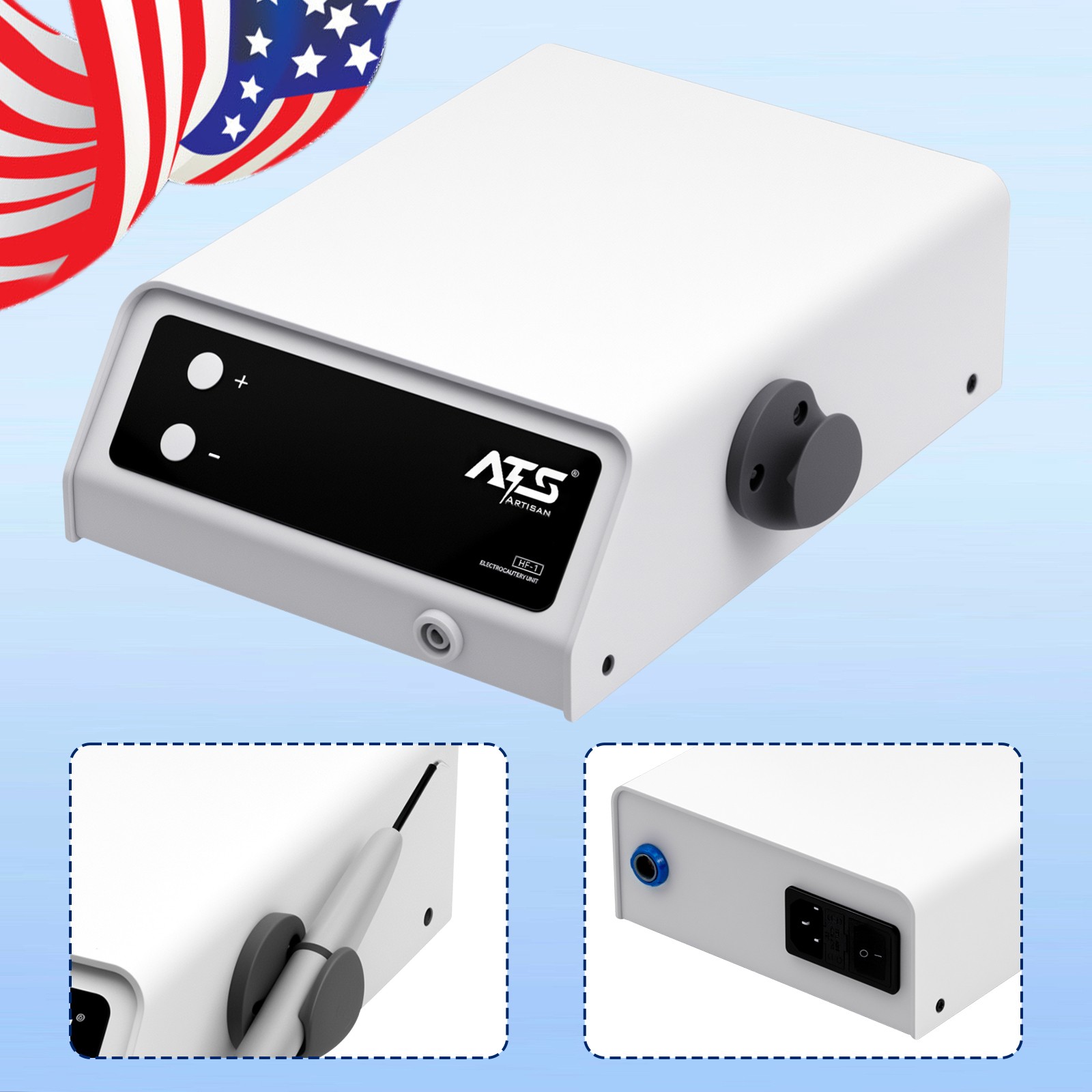 Dental Electrosurge Electrosurgery Unit for Cutting + Coagulating