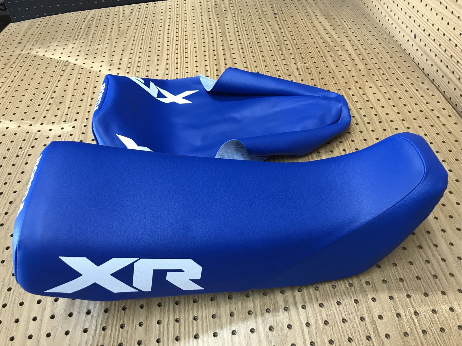 HONDA XR80R XR100R SEAT COVER "blue" 1985 MODEL (H*-177)
