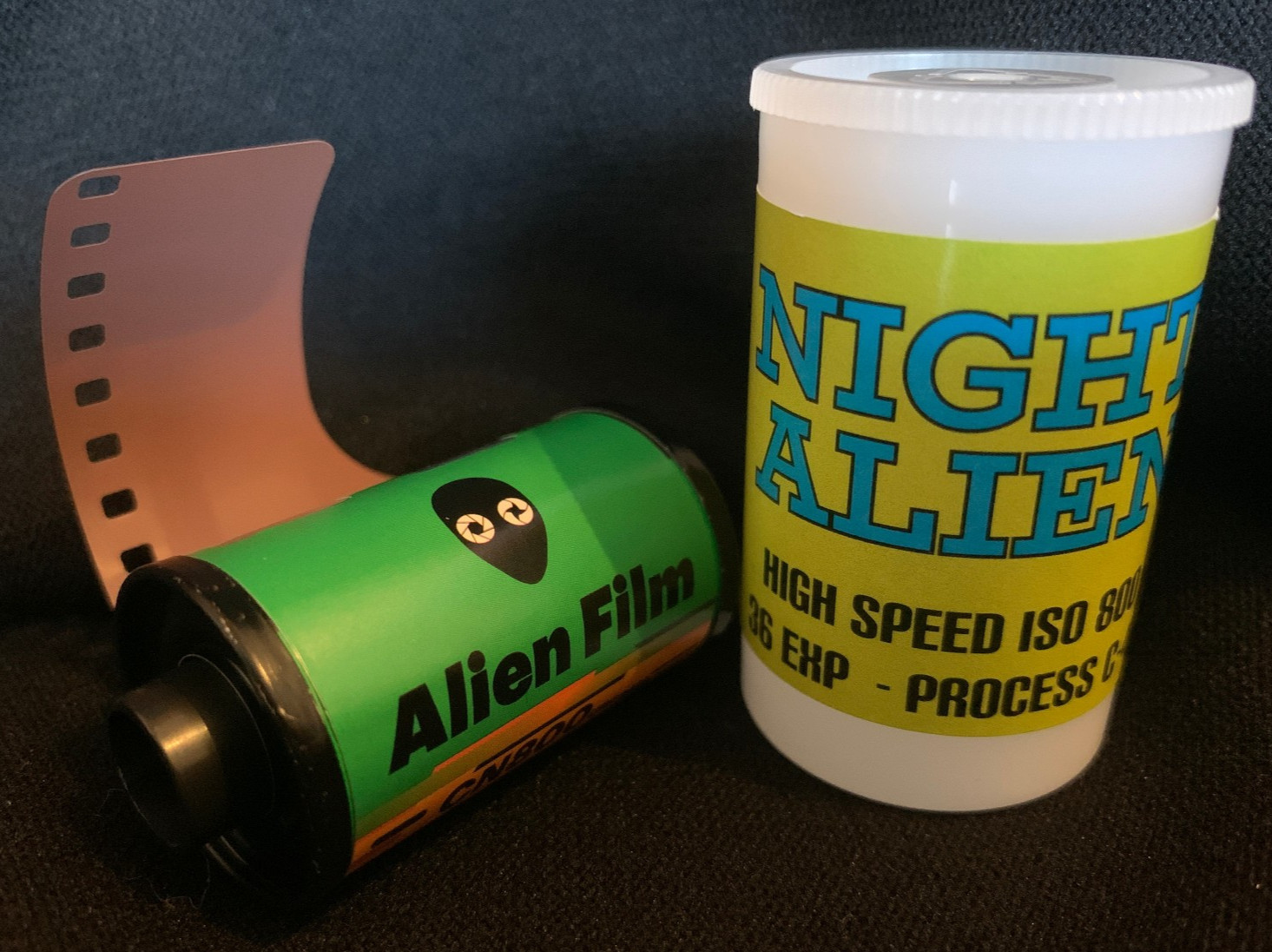 NIGHT ALIEN - 35mm Color Negative High Speed Film 800D - 36 exp C-41 BRAND NEW