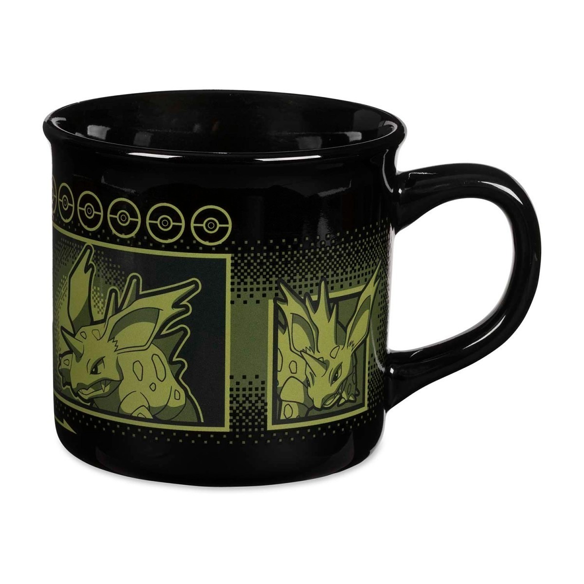 Official Pokémon Center Opening Scene Mug | 15 oz - Gengar Nidorino Retro - New