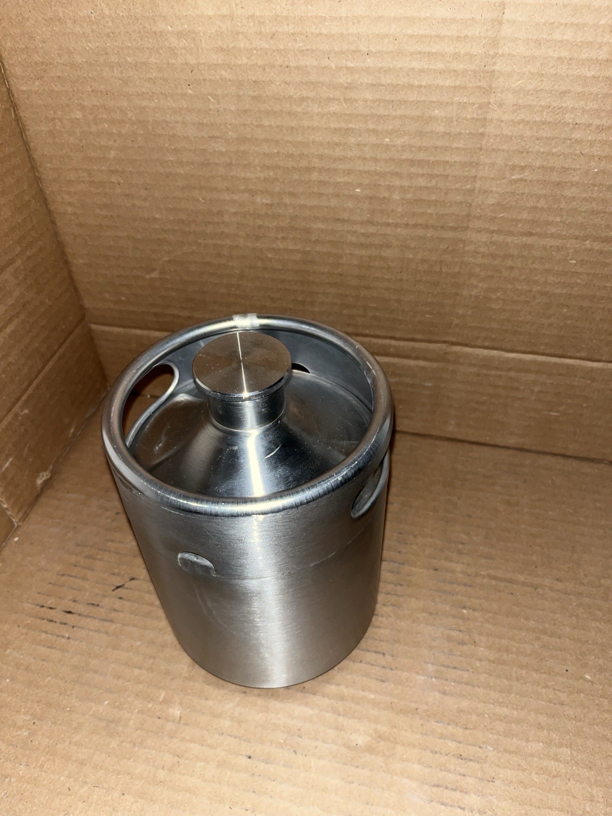 64OZ Mini Keg Growler Tap Stainless Steel Portable Beer Keg