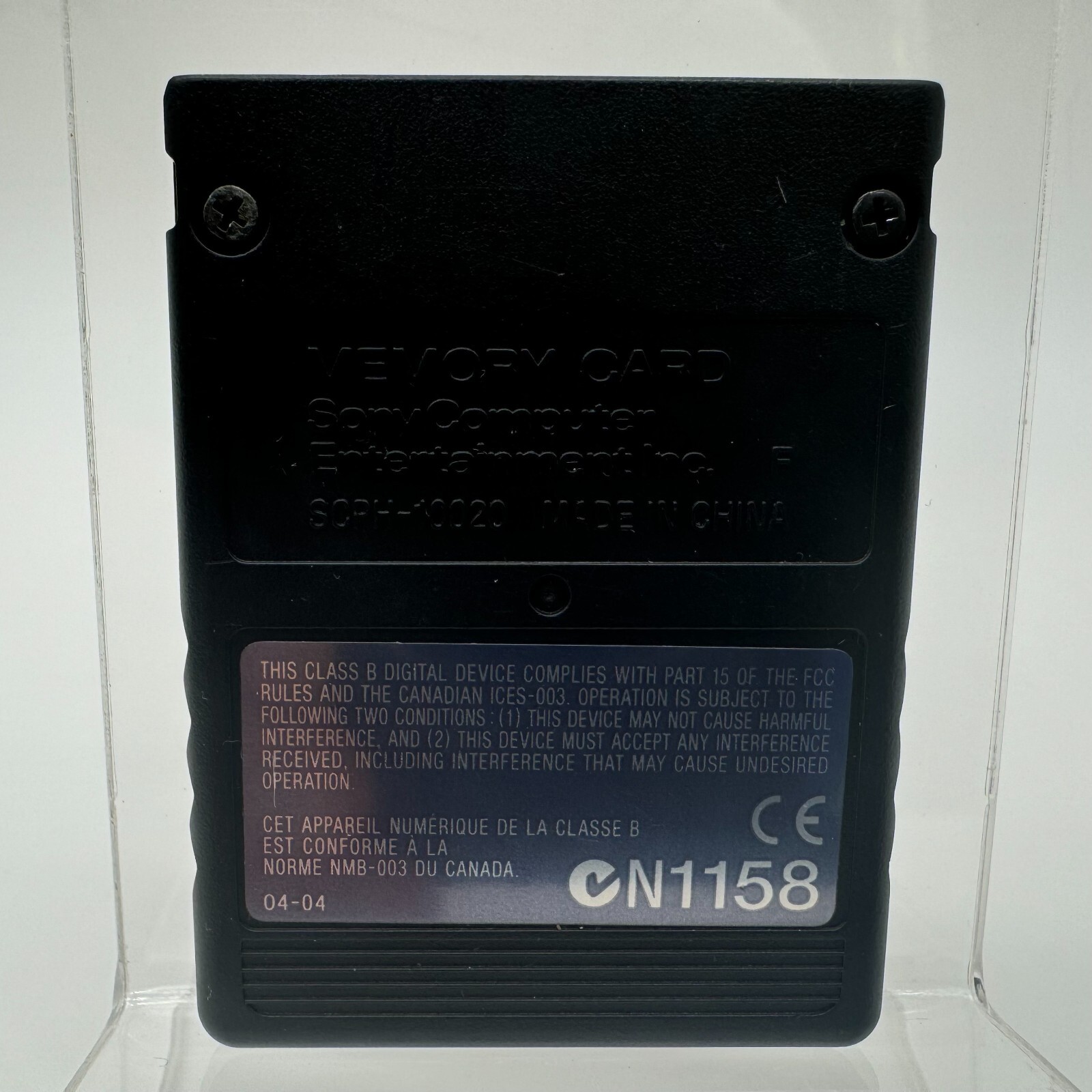 Sony Playstation 2 PS2 Official OEM MagicGate 8mb Memory Card Genuine SCPH-10020