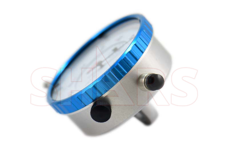 SHARS 1" HIGH PRECISION DIAL INDICATOR .0005 AGD 2 GRADUATION LUG BACK NEW !]