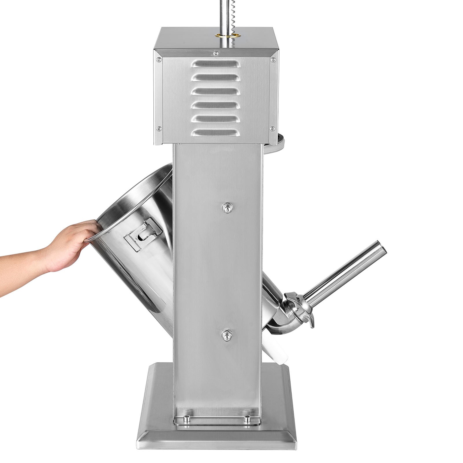 Uimoso Electric Sausage Stuffer 25 LBS / 12L Meat Press Filler Machine Stainless