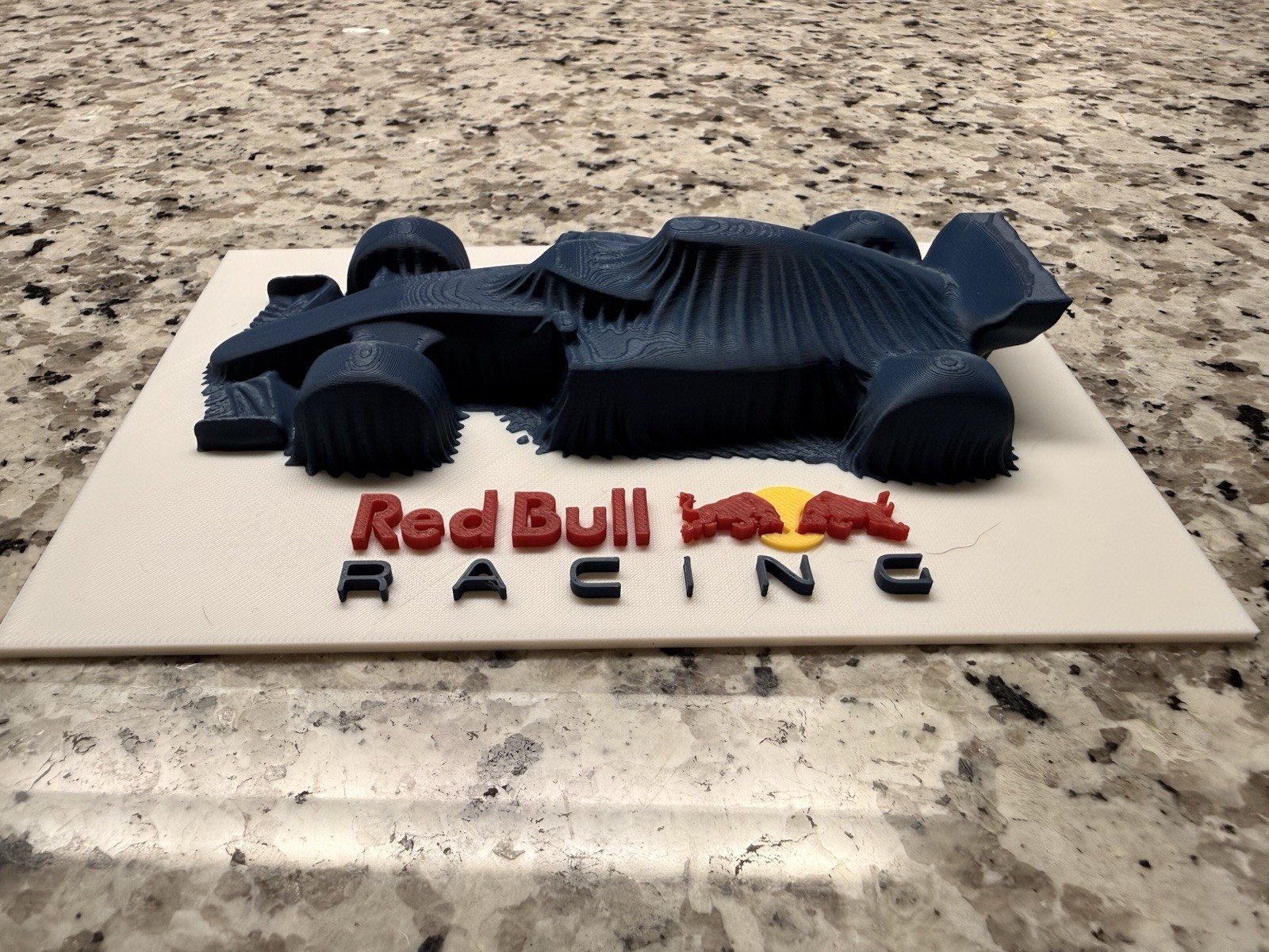 Redbull F1 Car Art Decor Logo Gift For Fan Collector Man Cave Desk