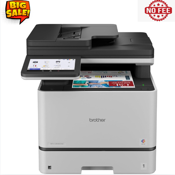 Brother MFCL8930CDW Color Laser All-in-One Printer W/ Advanced Security Features