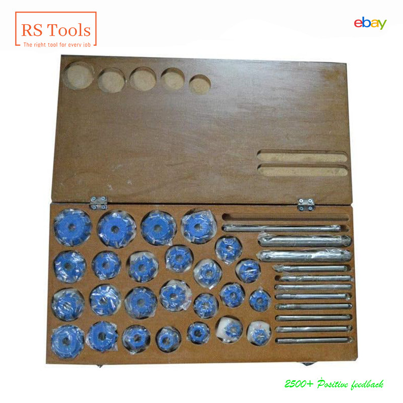 Valve Seat Cutter Set Carbide Tipped 37 For Chevy, Ford.gmc ,Caterpillar ,Komtus