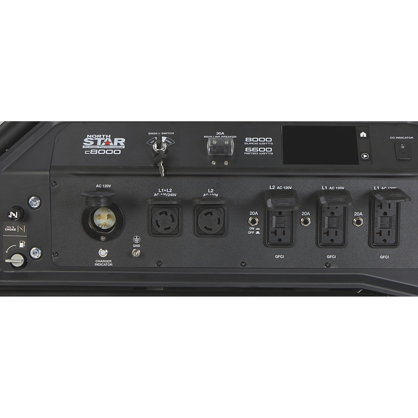 NorthStar Quiet Armor Commercial-Grade Portable Generator, Honda GX390 OHV