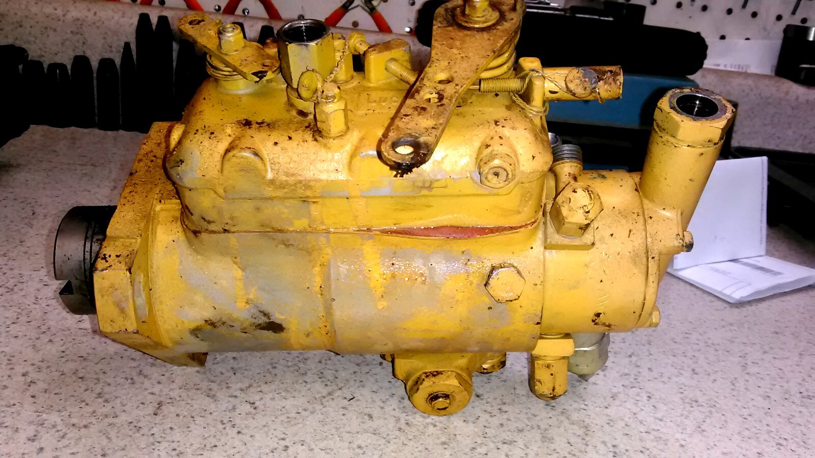 WE REBUILD YOUR PUMP: Fuel Injection Pump Ford Tractor 4600 4610 555 4000 4500