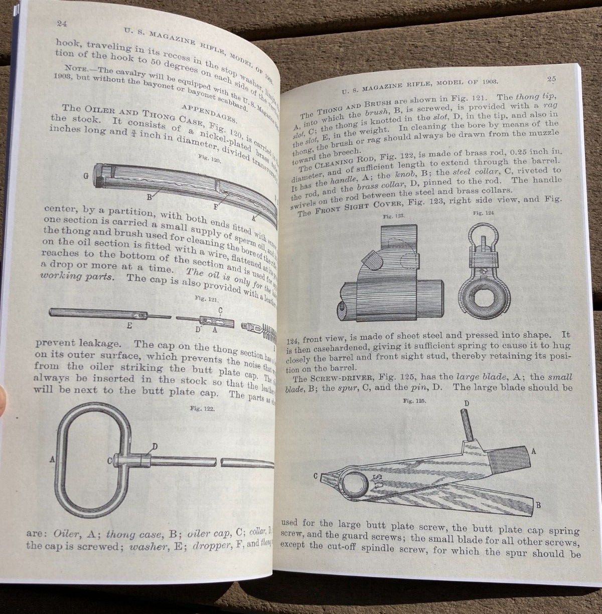 U.S. Army Magazine Rifle Model 1903 Caliber 30 Springfield M1903 Book .30-06