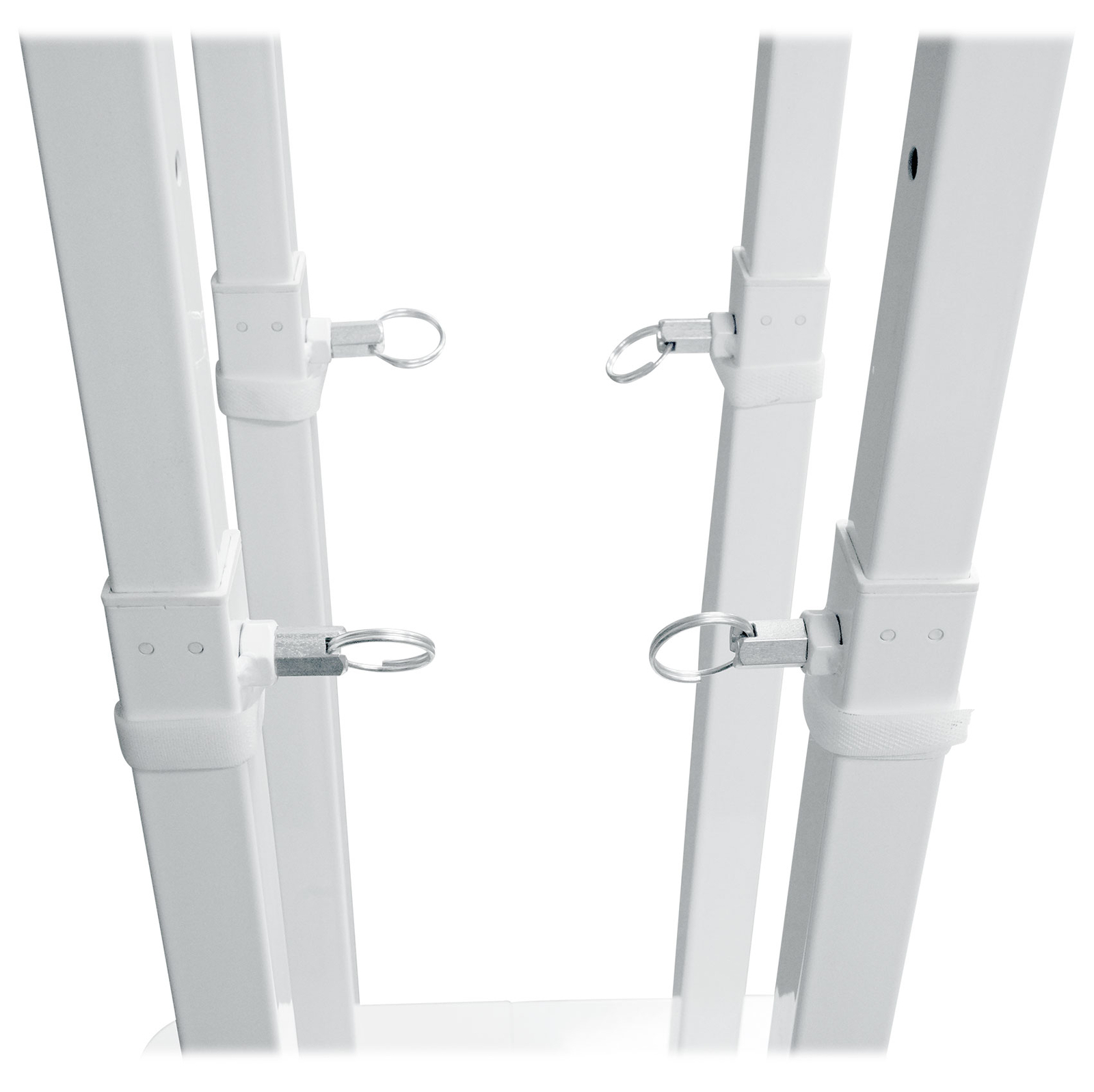 Rockville RTP-GO Portable Collapsible DJ Totem Light/Speaker Stand+Bag+Scrims