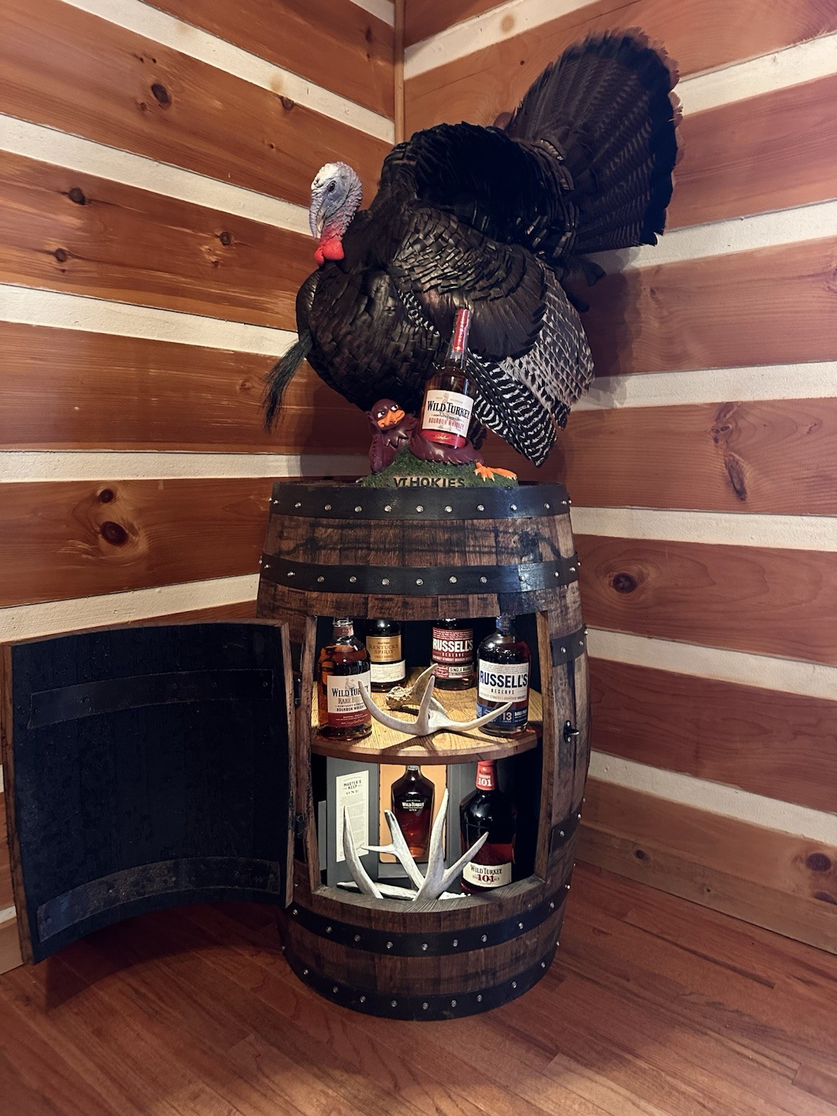 Whiskey Barrel Cabinets Bars “Free Shipping”