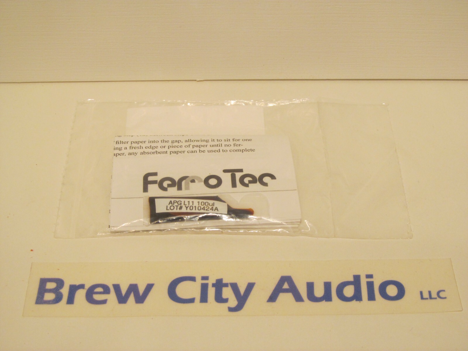 Genuine Ferrotec Ferrofluid - 100uL - Tweeters, Audio applications, voice coil