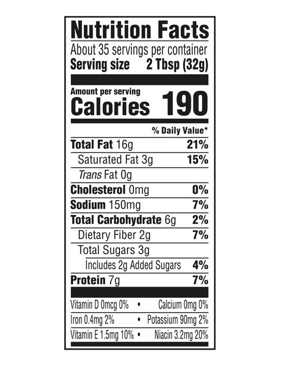 SKIPPY Peanut Butter, Creamy, 7 g protein per serving, Shelf-Stable, 40 oz Plast