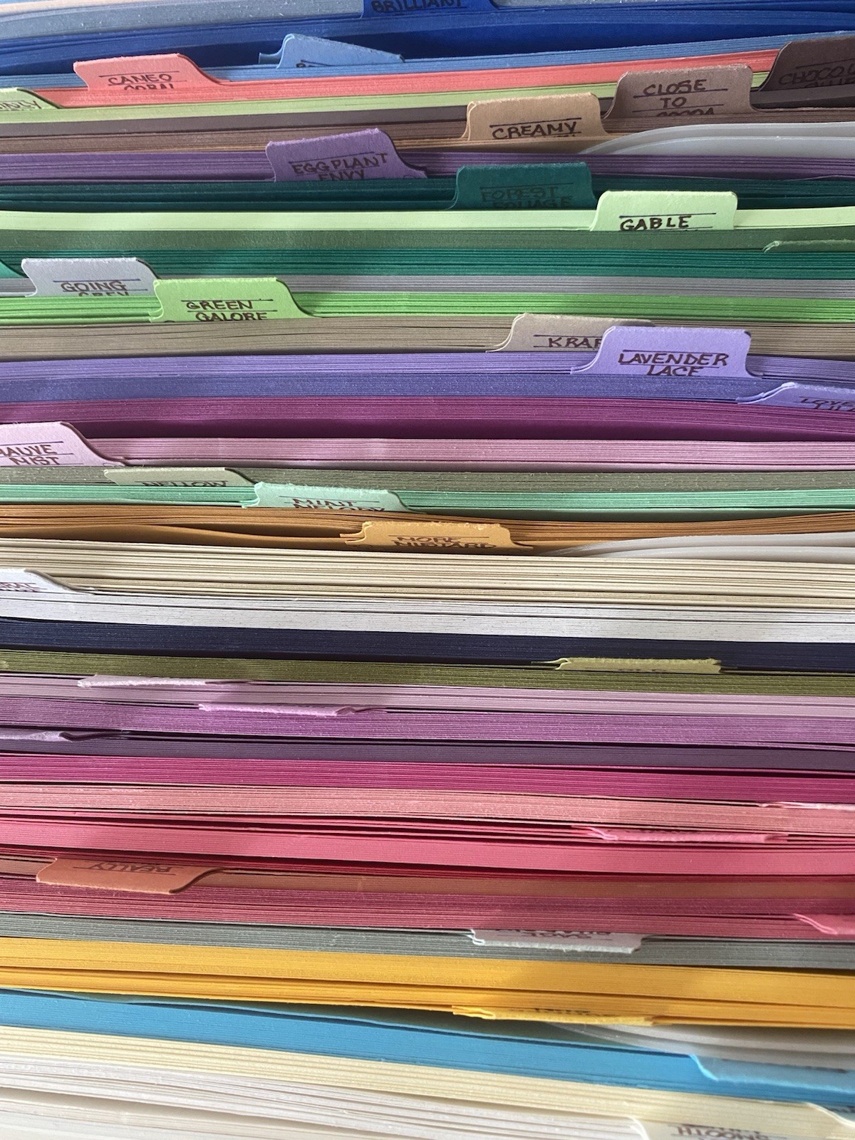 Stampin' Up 8.5 x 11 Cardstock ~ RETIRED 1997 - 2018 ~ set of 3 sheets