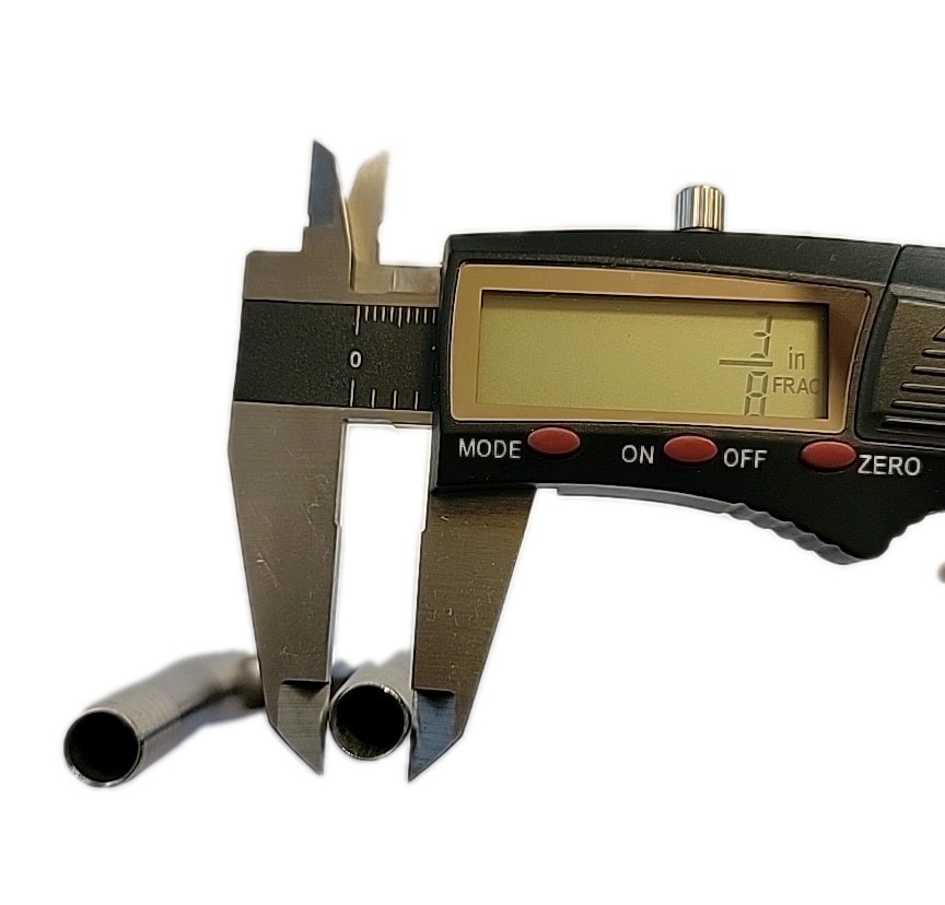 3/8 Stainless Steel Wye "Y" Fitting Barbed, Fits 3/8" ID Tubing Food Grade