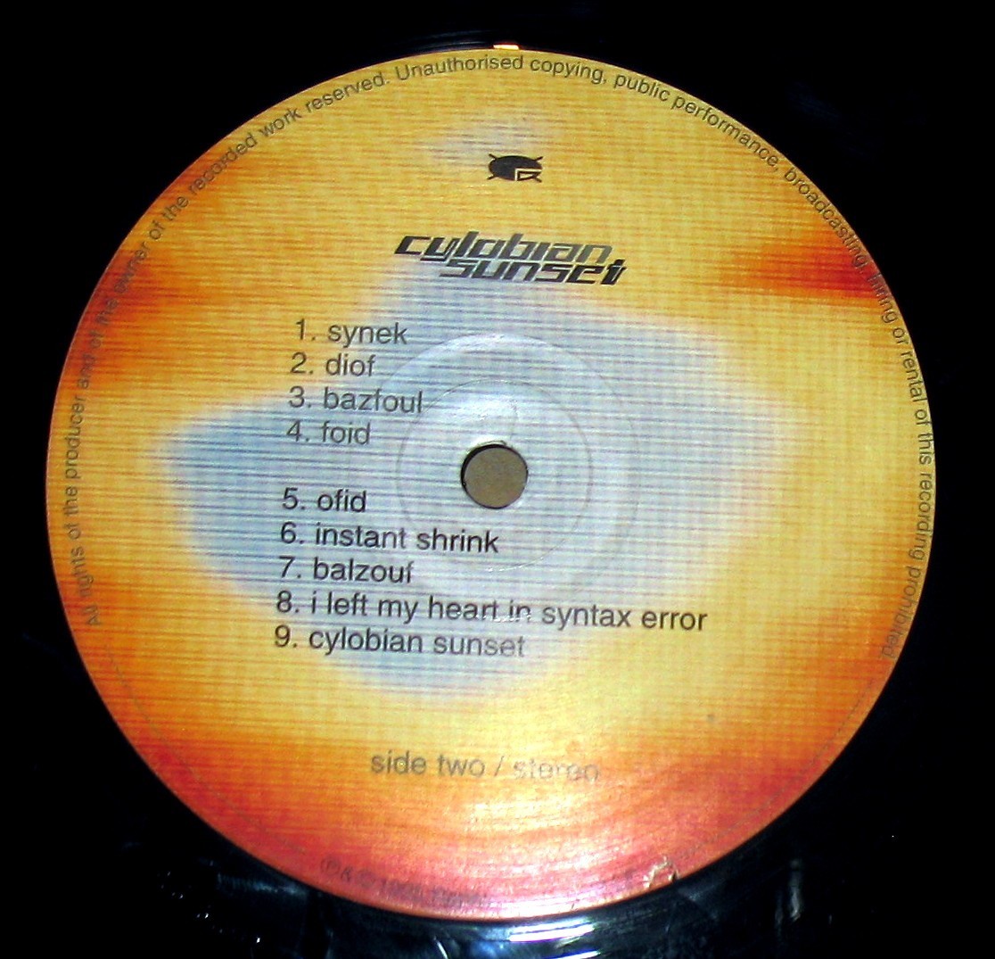 Cylob – Cylobian Sunset - LP Vinyl Record(Electronic-IDM-Electro-Ambient)1996