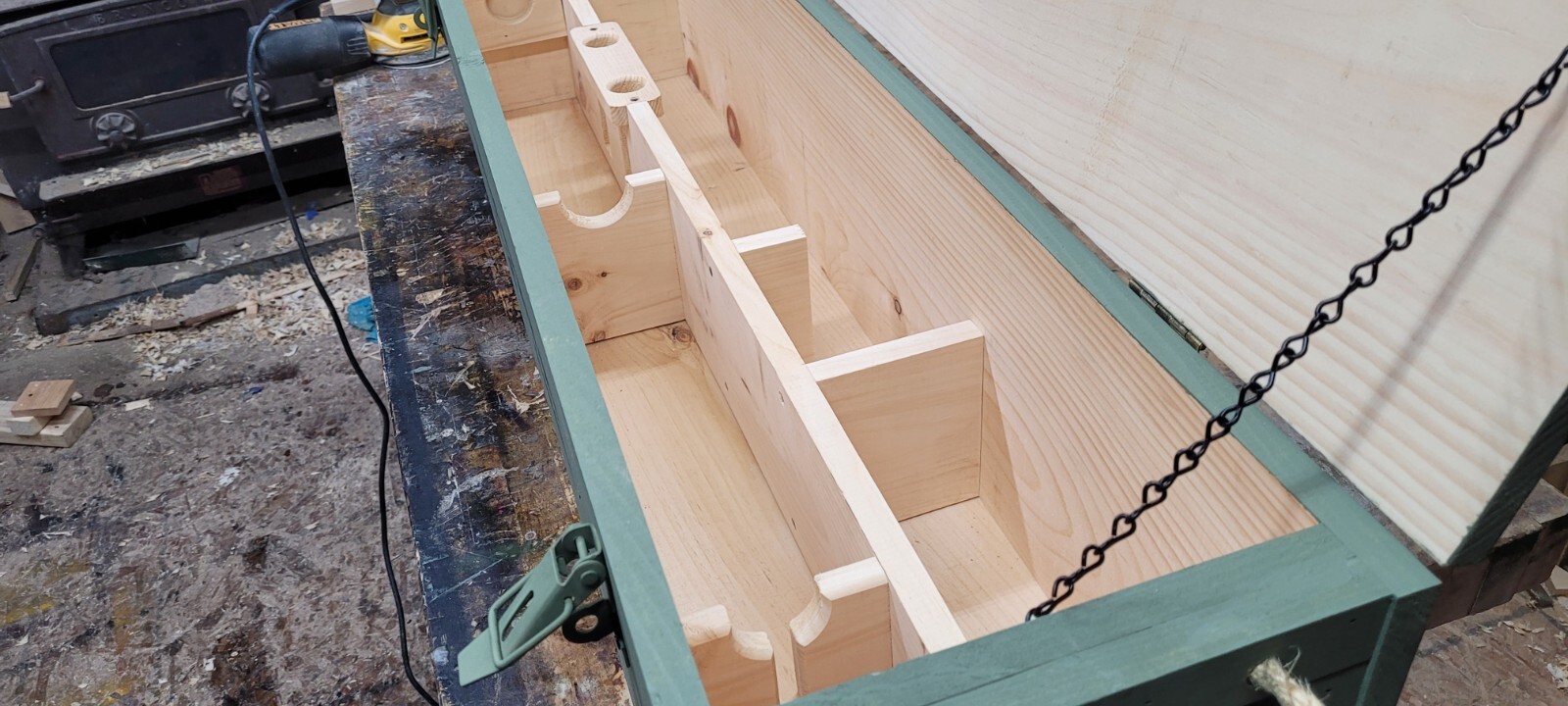 M1919A4 transit case/ wooden crate