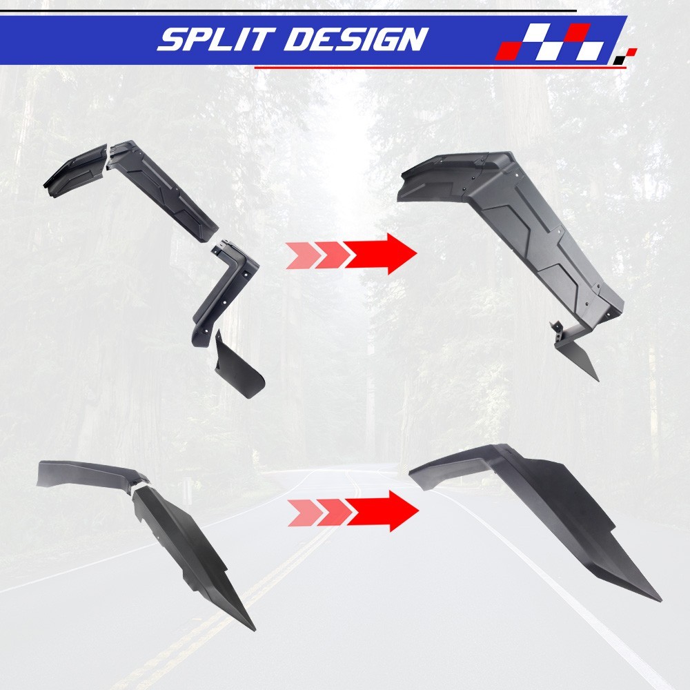 Front&Rear Fender Flares Compatible with Polaris RZR PRO XP 2025+,for 2890407